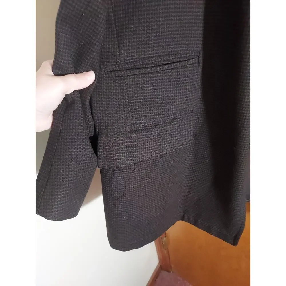 Banana Republic Over Suit Coat Size Large Men's Wool Blend Vintage Classic EUC